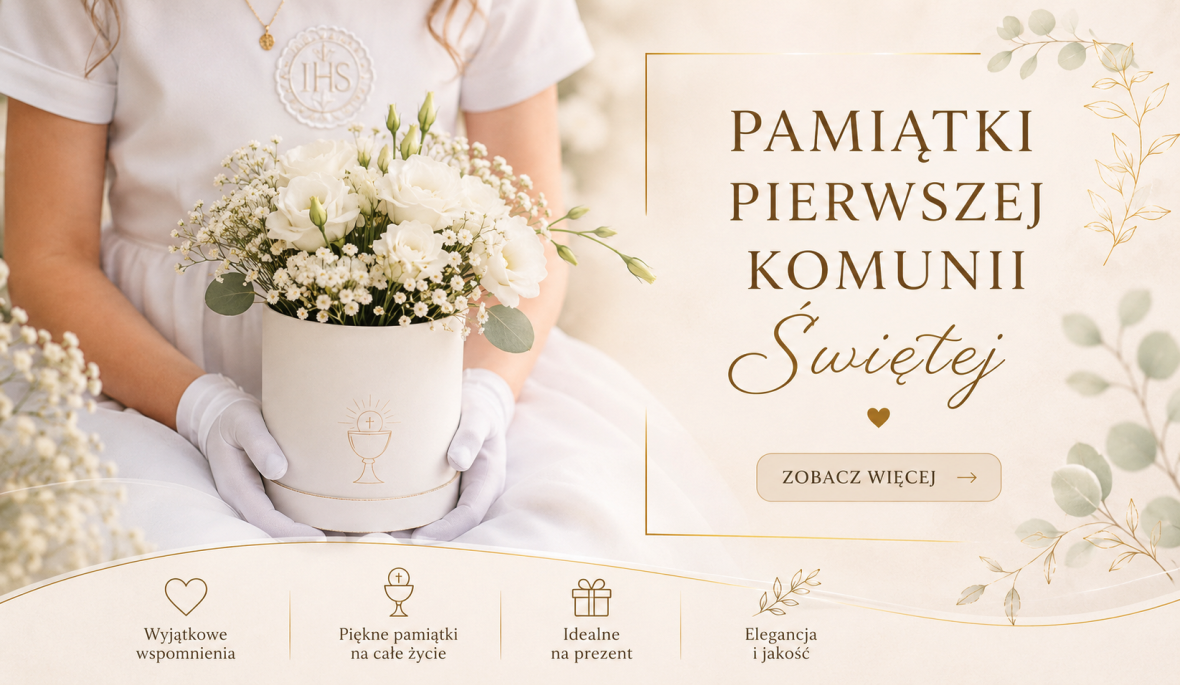 Pamiątki Pierwszej Komunii Świętej