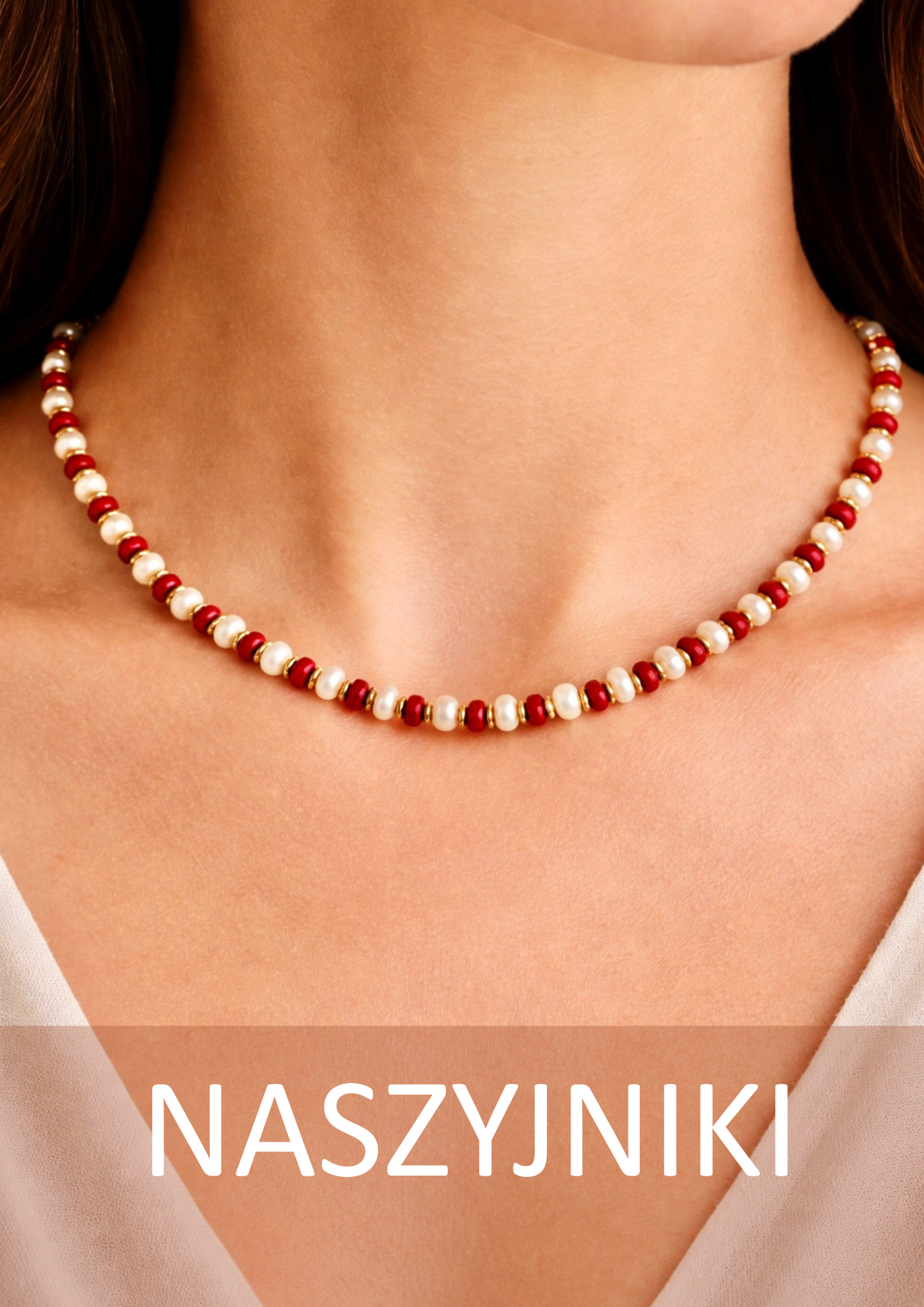 NASZYJNIKI Z KAMIENIAMI